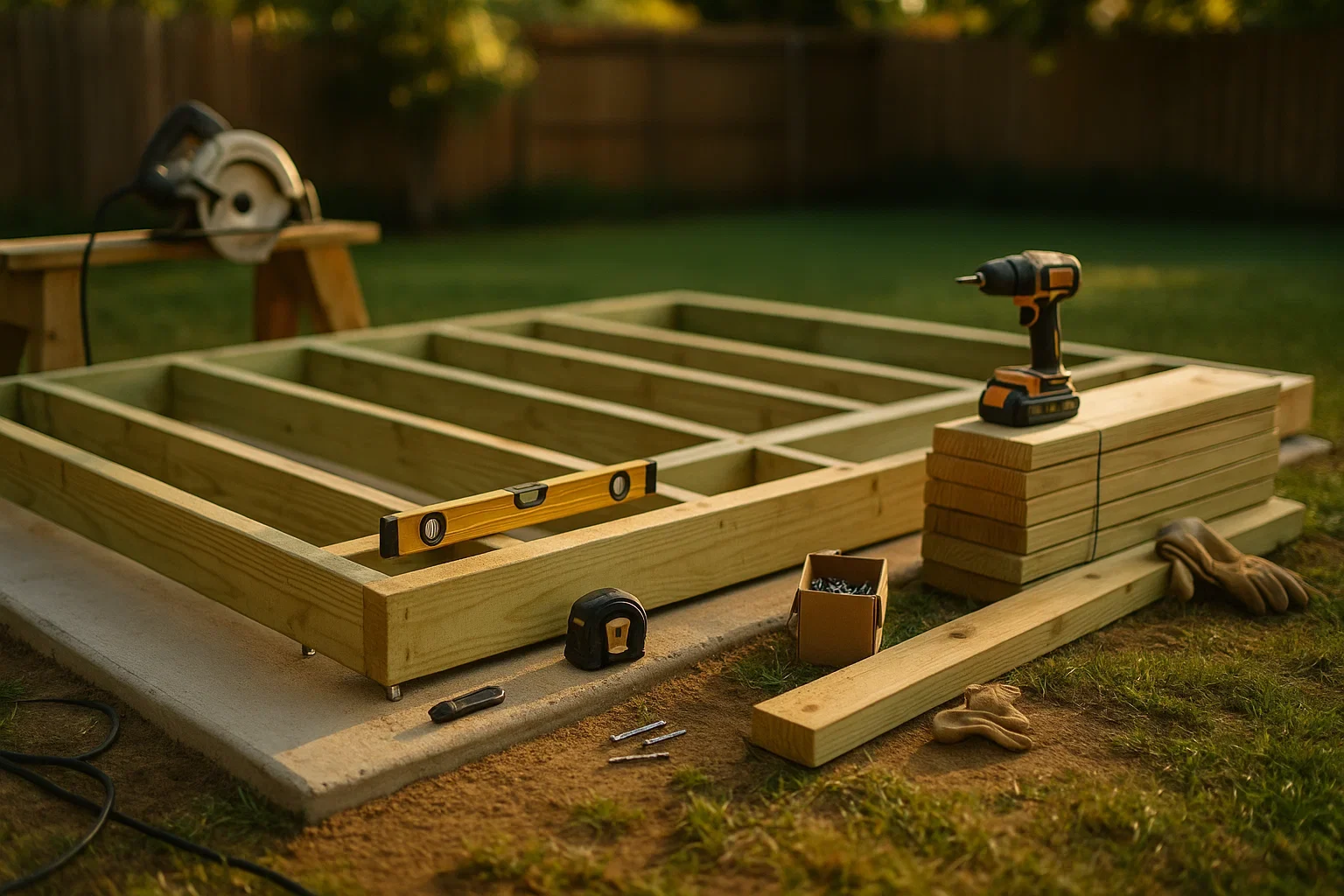 How to Lay a Concrete Shed Base: UK Step-by-Step 2025